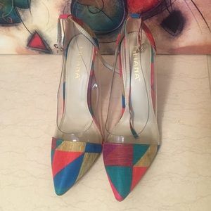 Color Blocked Pumps