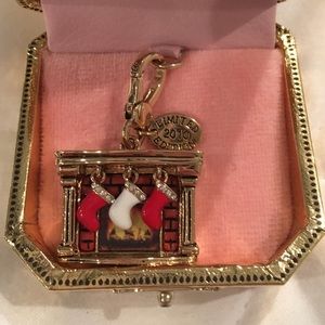 Juicy Couture Gold Chimney Christmas Charm