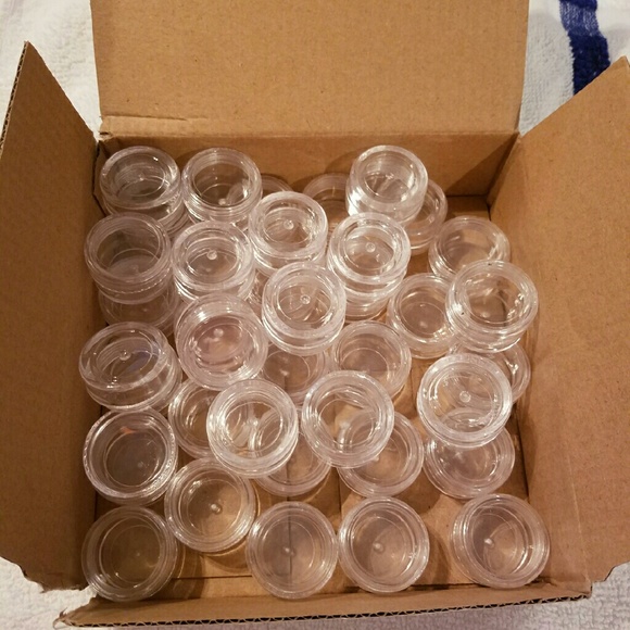 Clear containers with lids