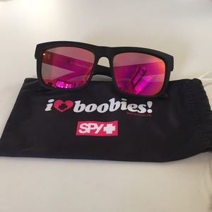 Spy "Dischord" Sunglasses pink lenses 😎