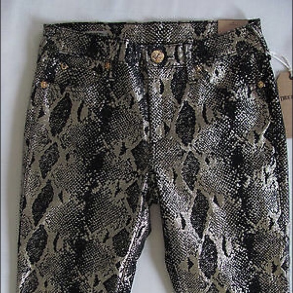 True religion snakeskin pants - Picture 3 of 4