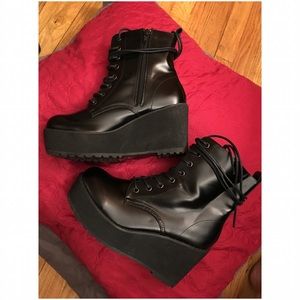 Shellys London Skardalo Leather Platform Bootie