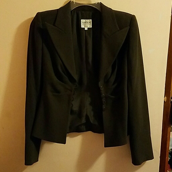 Armani collezioni brown blazer