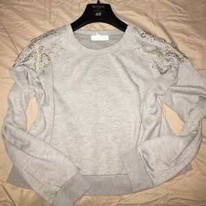Rhine stone sweater