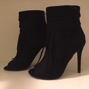 Black Ankle heels