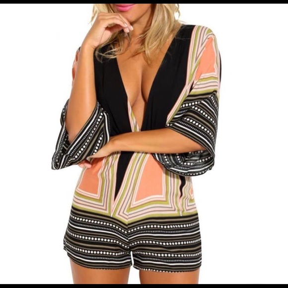 🆕Stripe Romper