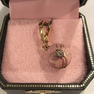Juicy Couture Gold Cupcake Charm