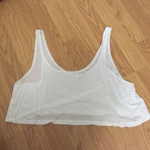 A white crop to from pink zone