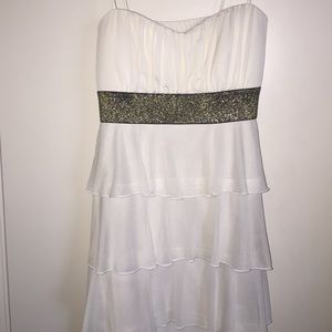 White and Gold dress