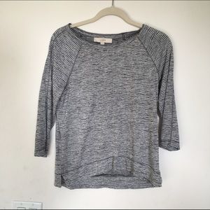 LAST CHANCE!! Striped Loft Tee 3/4 Sleeve