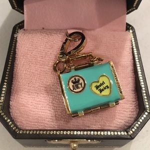 Juicy Couture Gold Suitcase Charm
