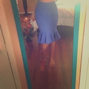 Beautiful blue skirt