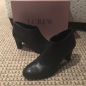 Jcrew black booties