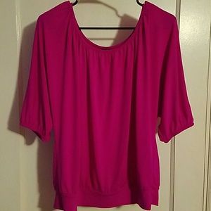 Express pink blouse
