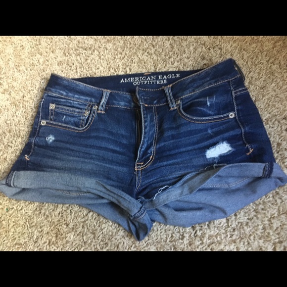 American eagle jean shorts