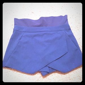 Skirt in front shorts in back