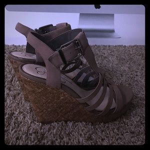 Jessica Simpson wedges