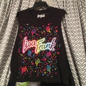 Lisa Frank Cut-Off Tee