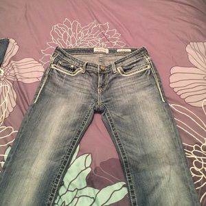 Buckle Daytrip Leo Bootcut 29 Long Jeans