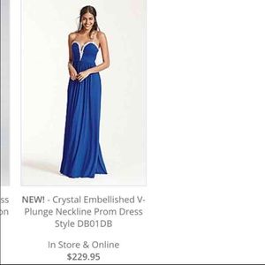 David's Bridal - Prom Dress