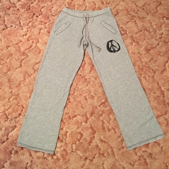 Victoria's Secret pink grey sweatpants - Picture 1 of 2