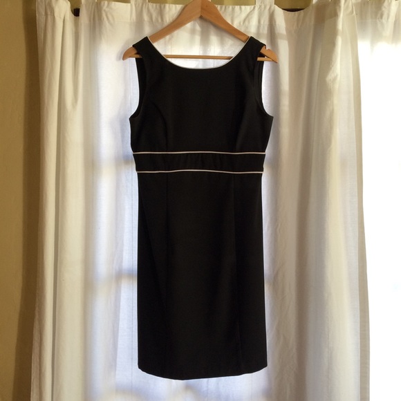 Classic LBD with White Piping