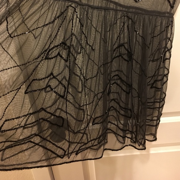 Free People beaded sheer dress - Picture 3 of 4