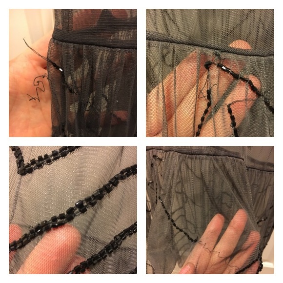 Free People beaded sheer dress - Picture 4 of 4