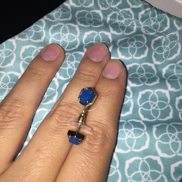 Kendra Scott Color Bar Studs - Periwinkle