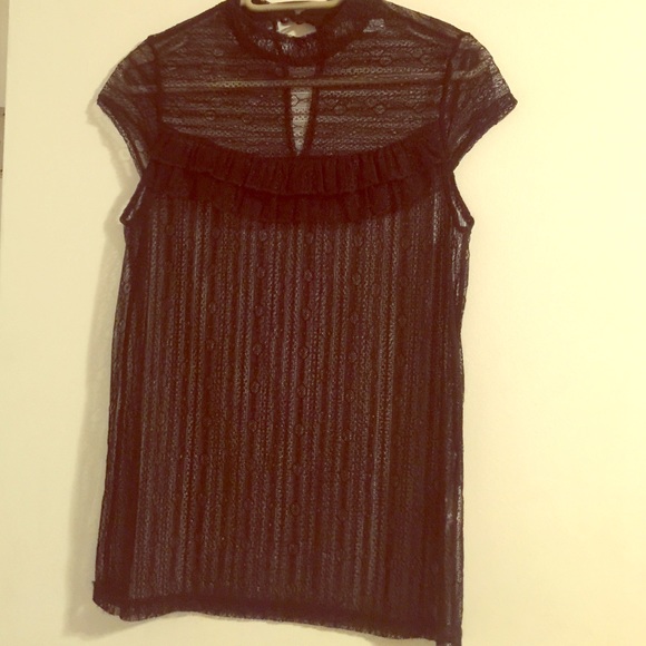 Lace work top