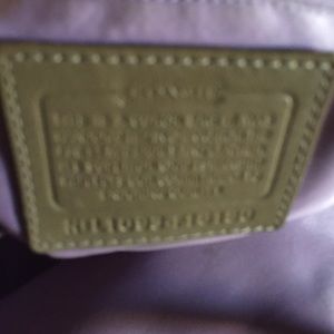Coach purse and wallet