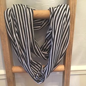 Striped Infinity scarf