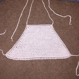 Crochet halter top