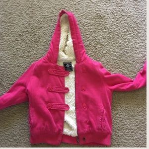 Winter ready!! Pink by VS jacket.