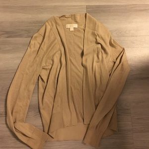 Beige Michael Kors cardigan