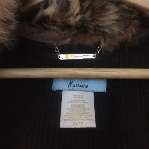 Marciano Fur Vest - Picture 2 of 3
