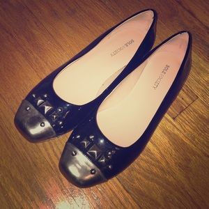 Sole Society Black Patent Flats size 7