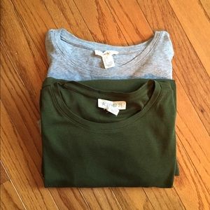 Two Forever 21 Long Sleeve T-Shirts
