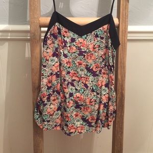 BCBGeneration Floral Tank Top