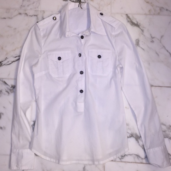 Tory Burch white blouse