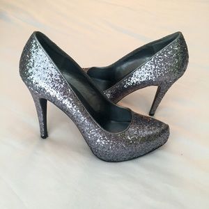 Michael Shannon glitter heels