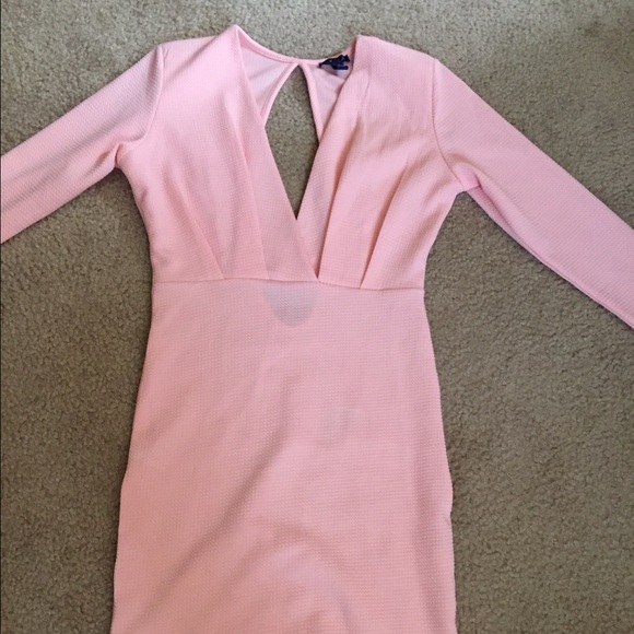 Long sleeve mini dress