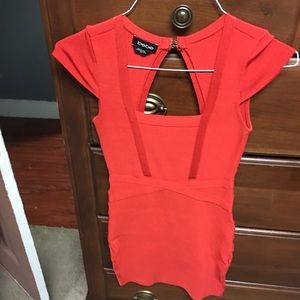 Bebe  bandage  dress