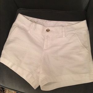 Lily Pulitzer white shorts - size 8