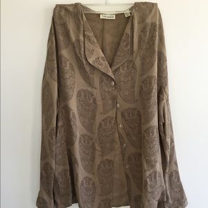 Silk Tahari Top