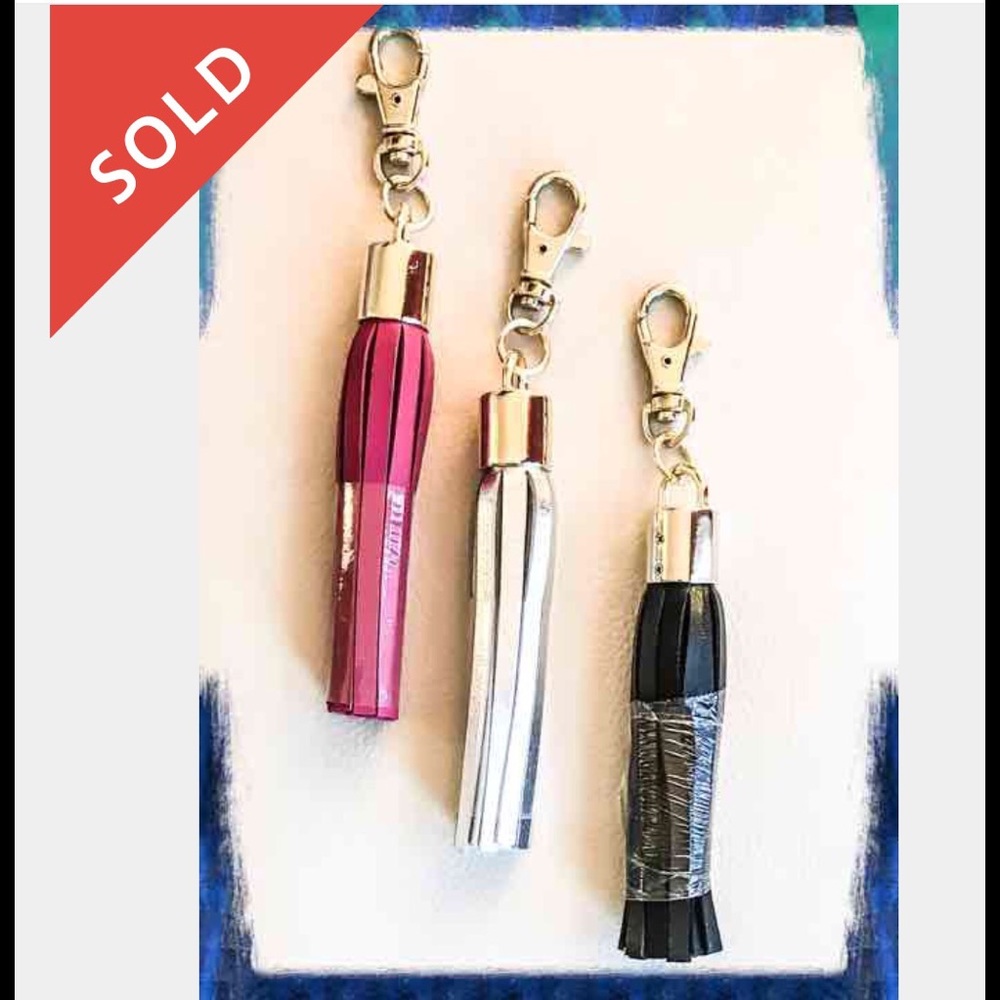 BNIP**3 Tassel Key Fobs W/Lobster Claw Clasps