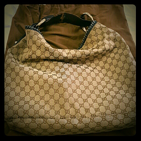 Gucci Large horsebit hobo