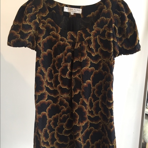 short sleeve Trina Turk dress