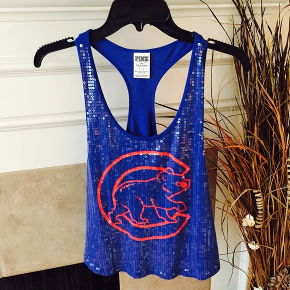 VS Pink  - Chicago Cubs Sequined Tank
