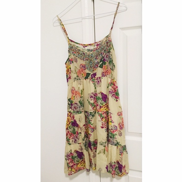 Blue Bird floral dress